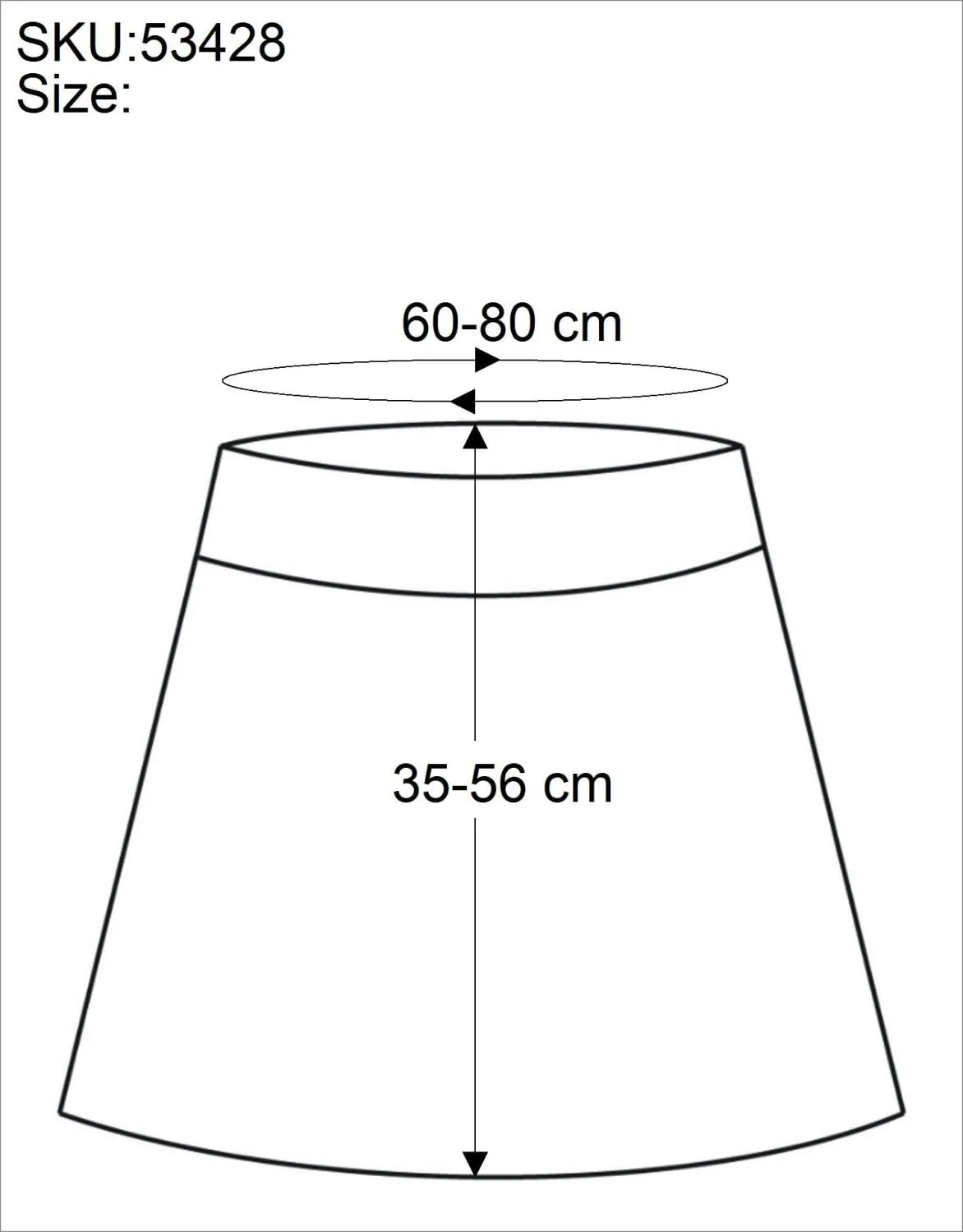 Спідниця-обгортка GURU SHOP Літня Natural Goa, з принтом, мереживом, фото №5