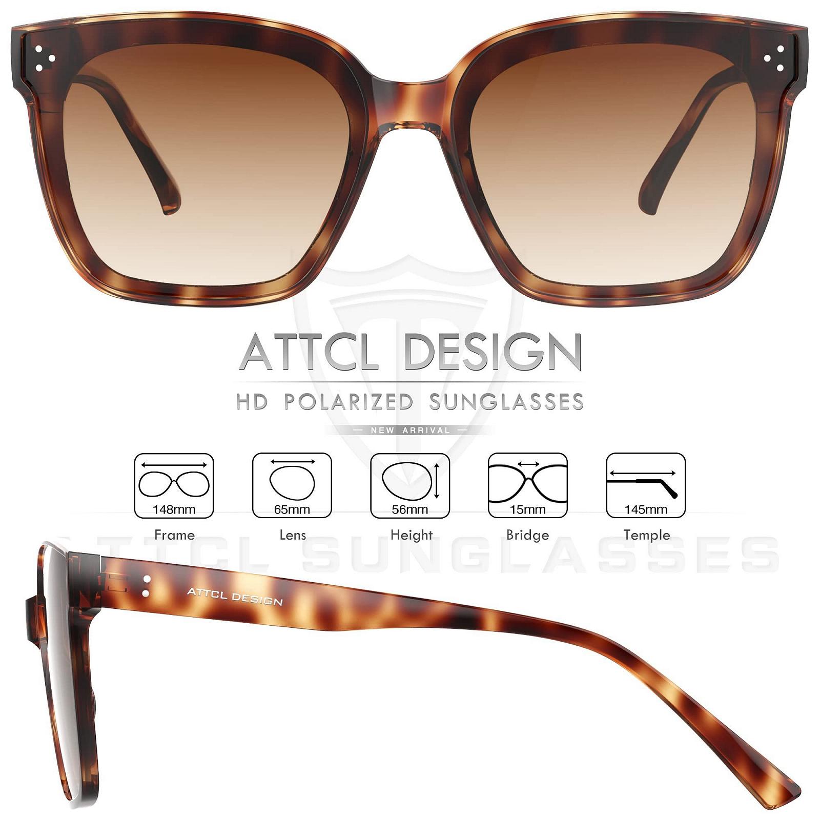 Сонцезахисні окуляри  Унісекс ATTCL HD Нейлонові лінзи Дзеркальні TR90 оправа Ультра легкі, фото №3