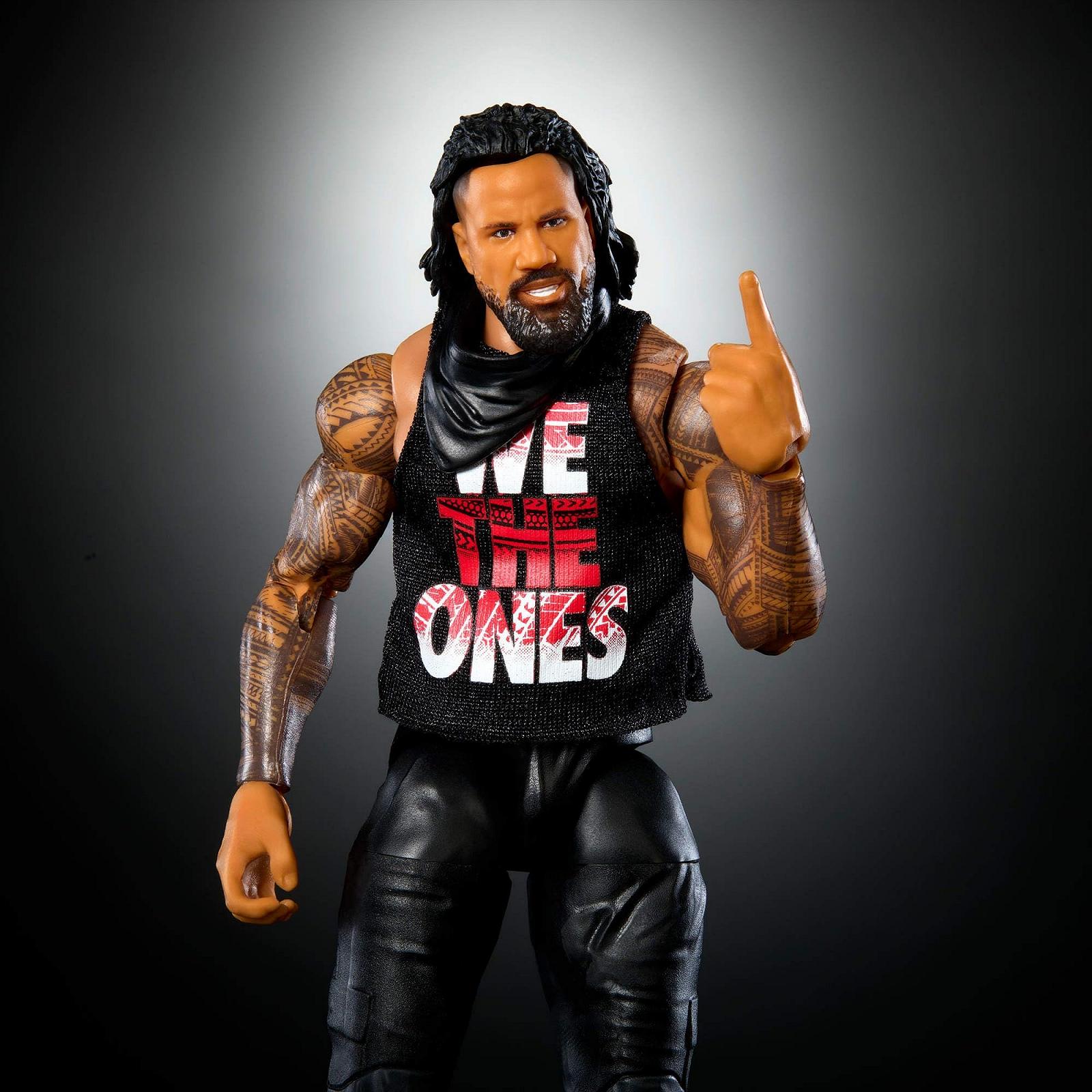 Экшн-фигурка Mattel WWE Elite серии #114 Джимми Усо, 15 см, многоцветная, фото №3