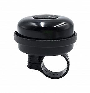 Велосипедный звонок классический A-Bike алюминиевый черный (G0000146) synthetic.ua - Фото 1