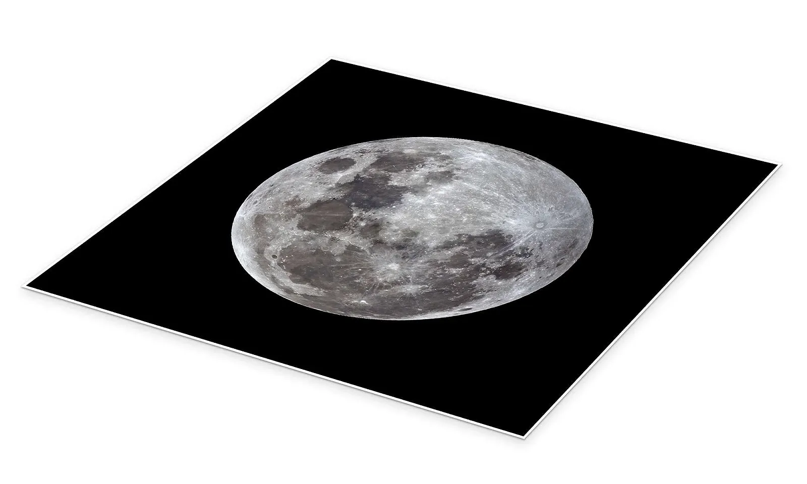 Постер MonarchC Полная луна 60 x 60 см Серый, фото №2