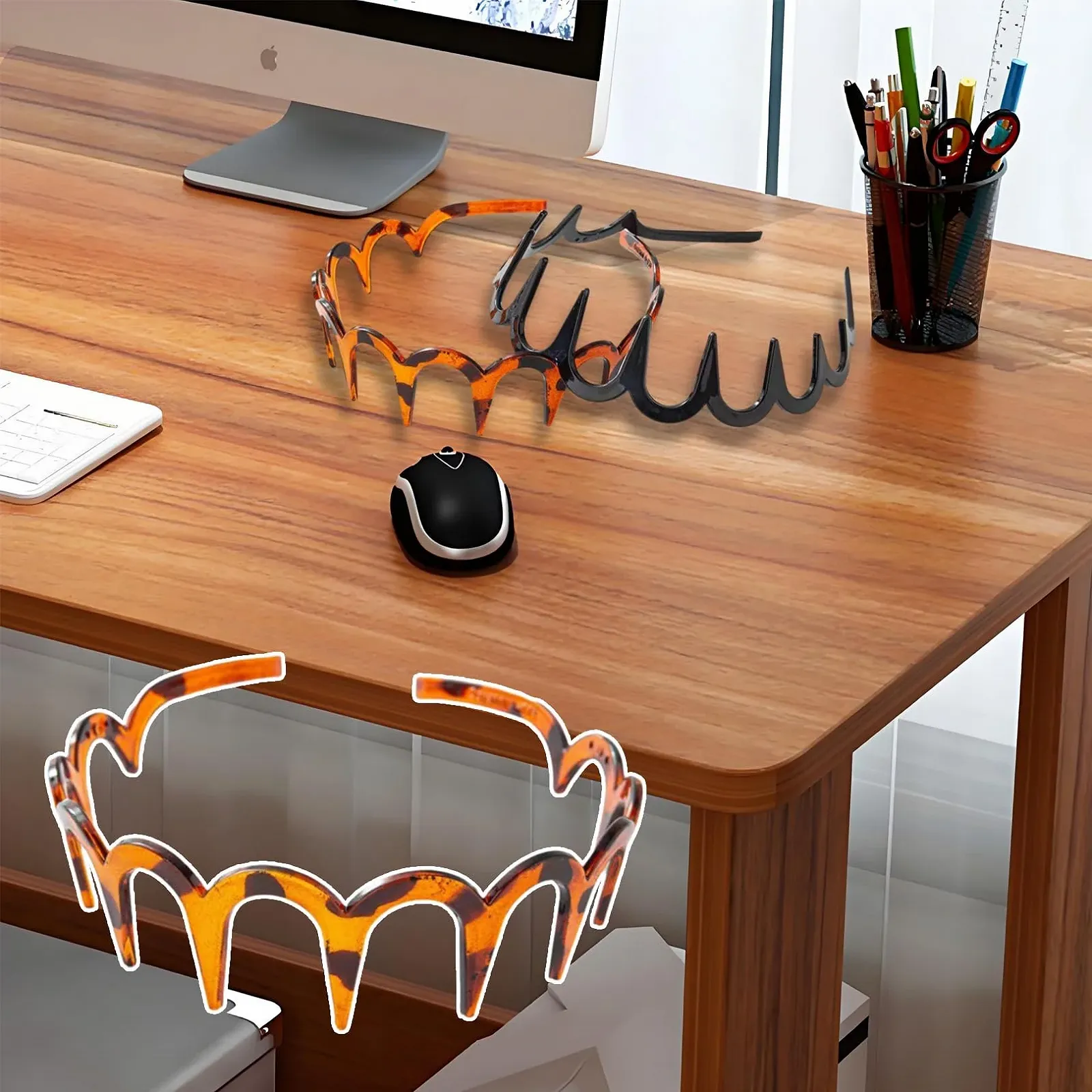 Набор из 2 зигзагообразных обручей на голову, фото №6