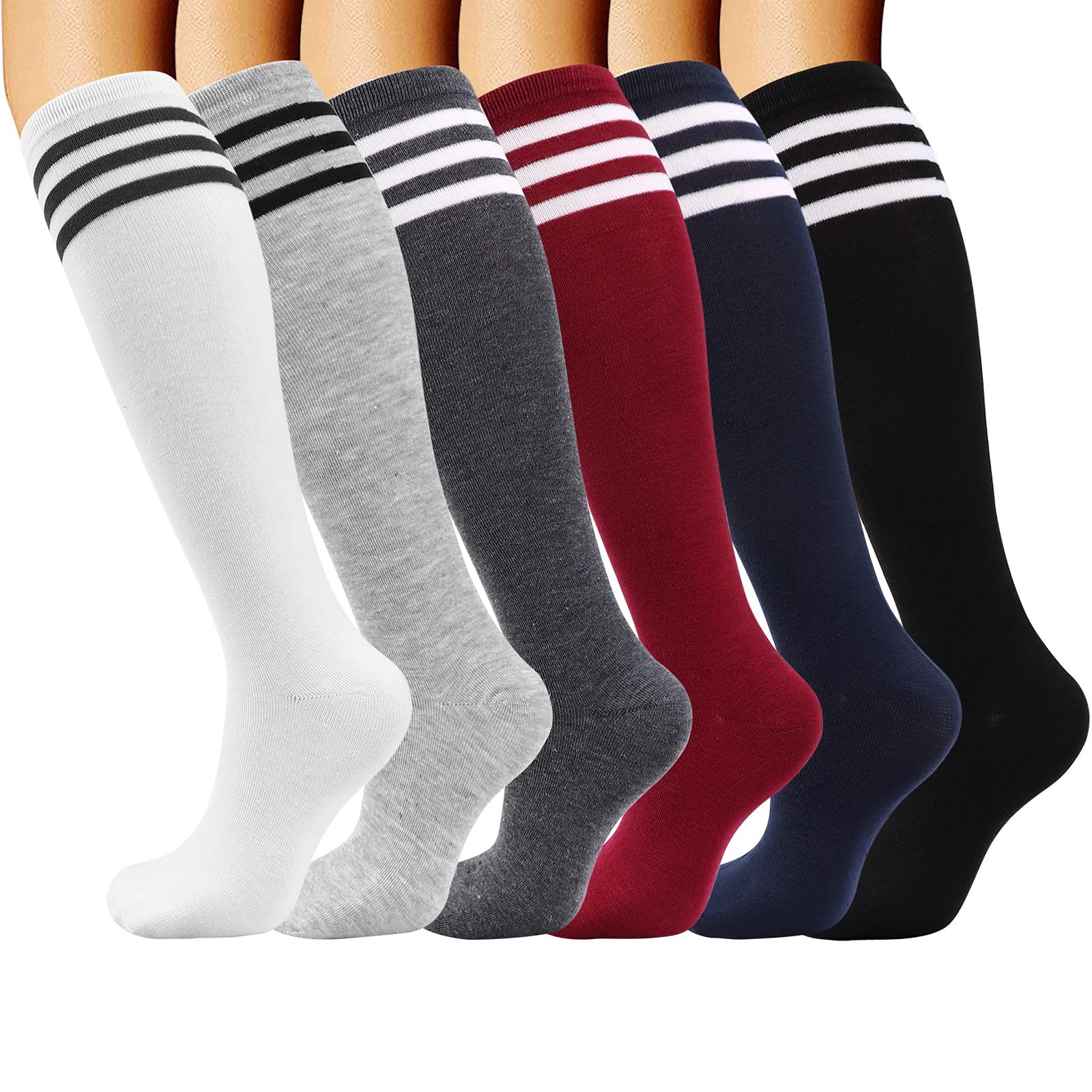 Женские носки DRESHOW Полосатые, фото №1