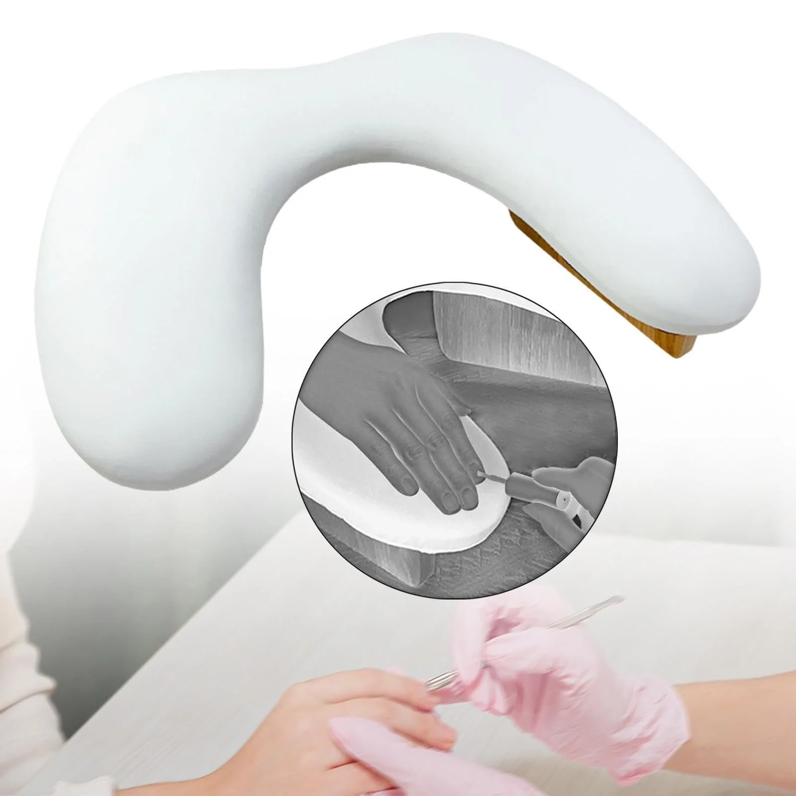 Підставка для рук для манікюру Generic, подушка для рук, фото №6