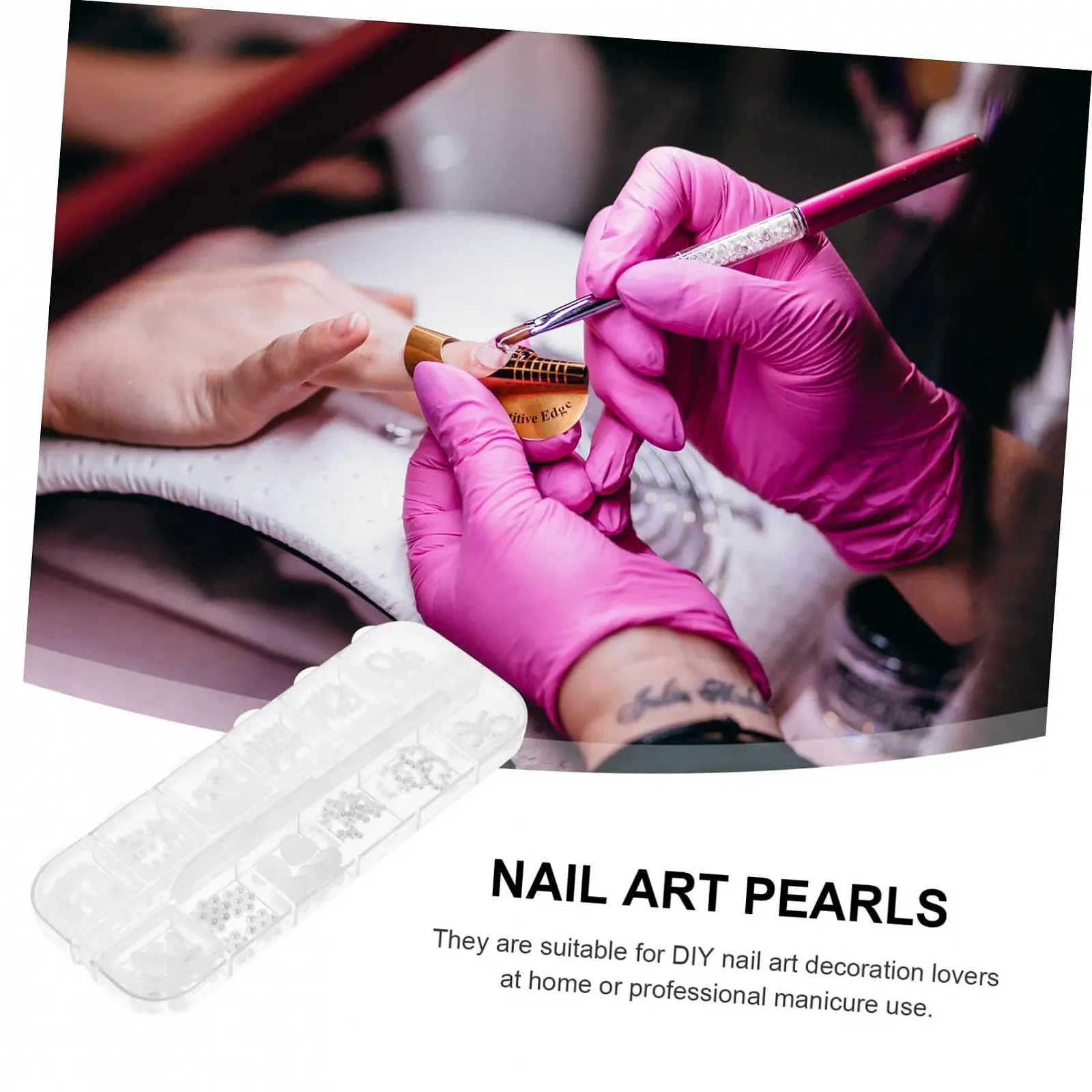 Прикраса для нігтів Намистини, фото №3