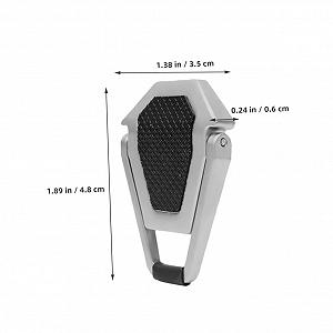 Підставка для ноутбука складана портативна ергономічна для кращої постави покращене охолодження відкрита конструкція, 4 шт synthetic.ua - Фото 1