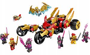 Детские конструкторы LEGO NINJAGO Рейдер Золотого дракона Кая 71773 synthetic.ua - Фото 1