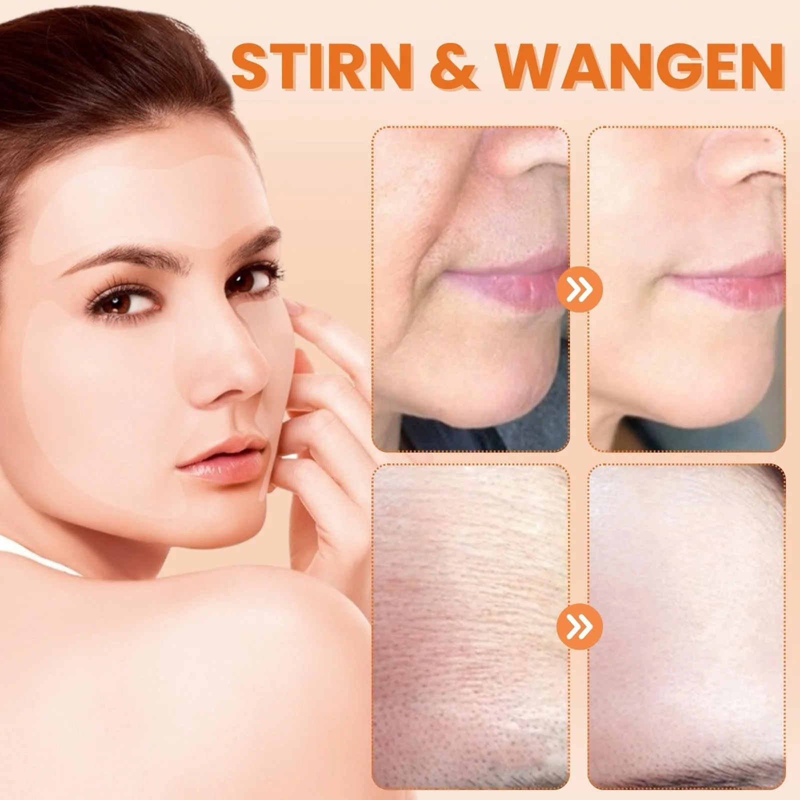 Плівка розчинного колагену, пакування з 5 штук, колагенова маска для пружності шкіри, фото №4