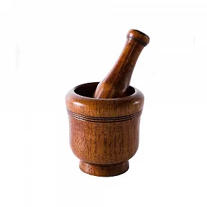 Ступка і товкачик Деревʼяні - Фото 1