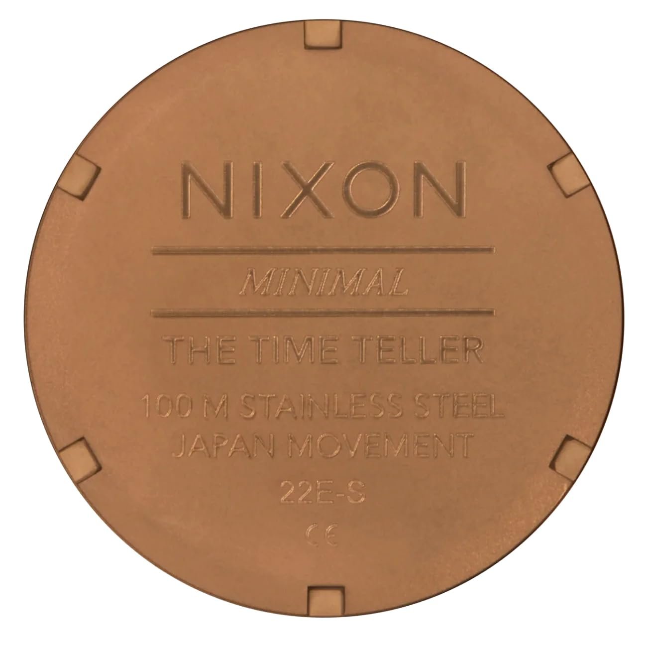 Годинник жіночий Nixon A045-5145-00 аналоговий кварцовий з ремінцем з нержавіючої сталі, бронзово-чорний, браслет, фото №4