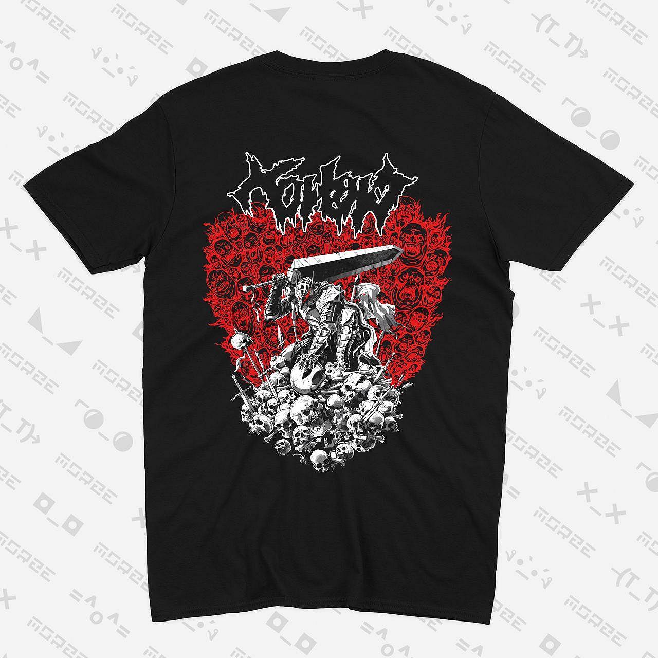 Футболка Аниме Берсерк Berserk TH012 L, фото №3