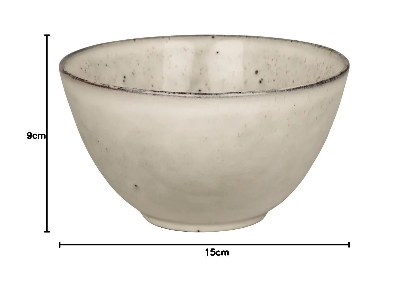 Миска Broste Copenhagen NORDIC 15 см SAND, фото №2 Миска Broste Copenhagen NORDIC 15 см SAND, фото №2