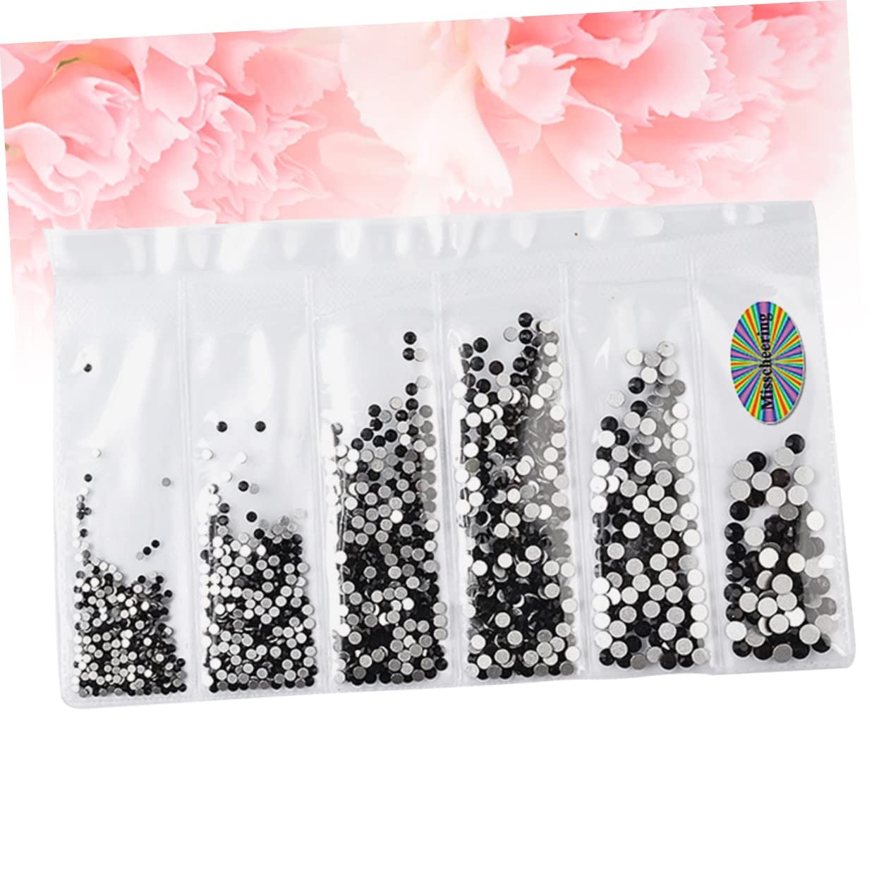 Стрази для нігтів minkissy Кристали, прикраси, макіяж, матеріали, змішані кольори, фото №2
