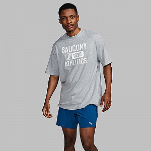 Футболка Saucony RECOVERY SHORT SLEEVE S synthetic.ua - Фото 1