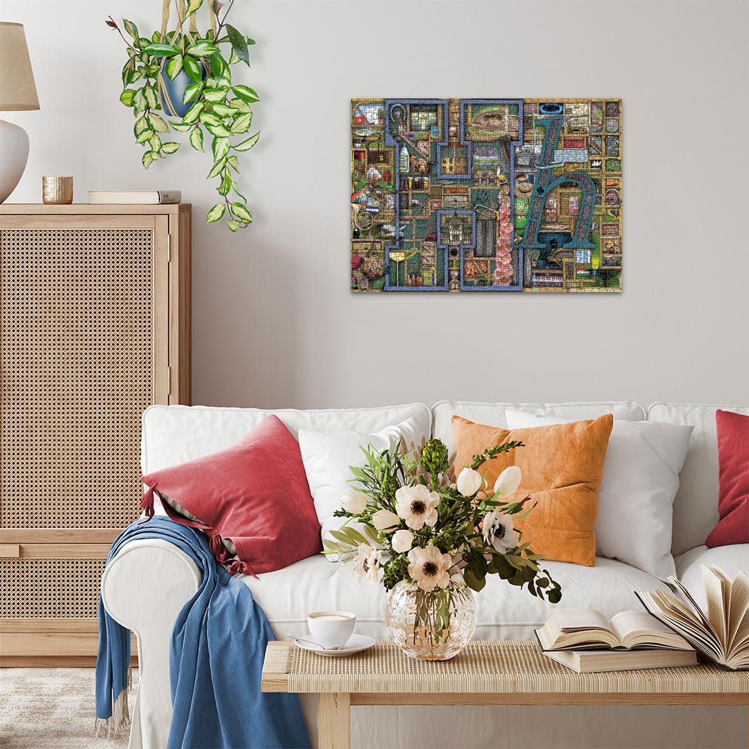 Пазл Ravensburger Awesome Alphabet H 12000144 1000 елементів, фото №4