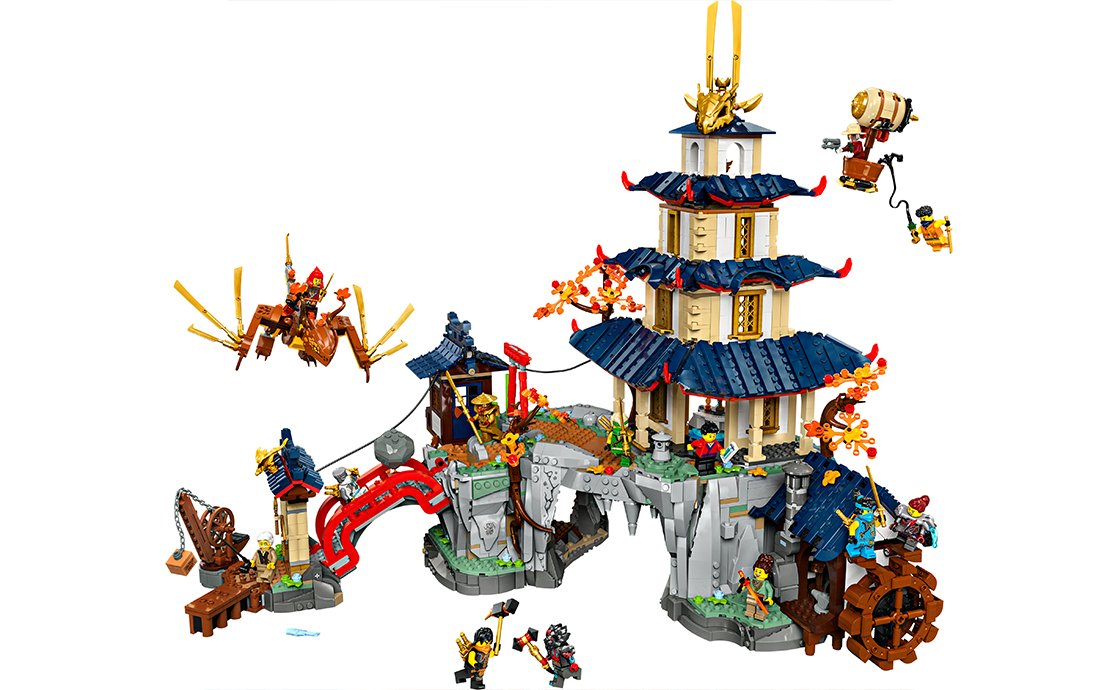 Конструктор Лего LEGO NINJAGO Турнир в городе Храмов (71814), фото №4