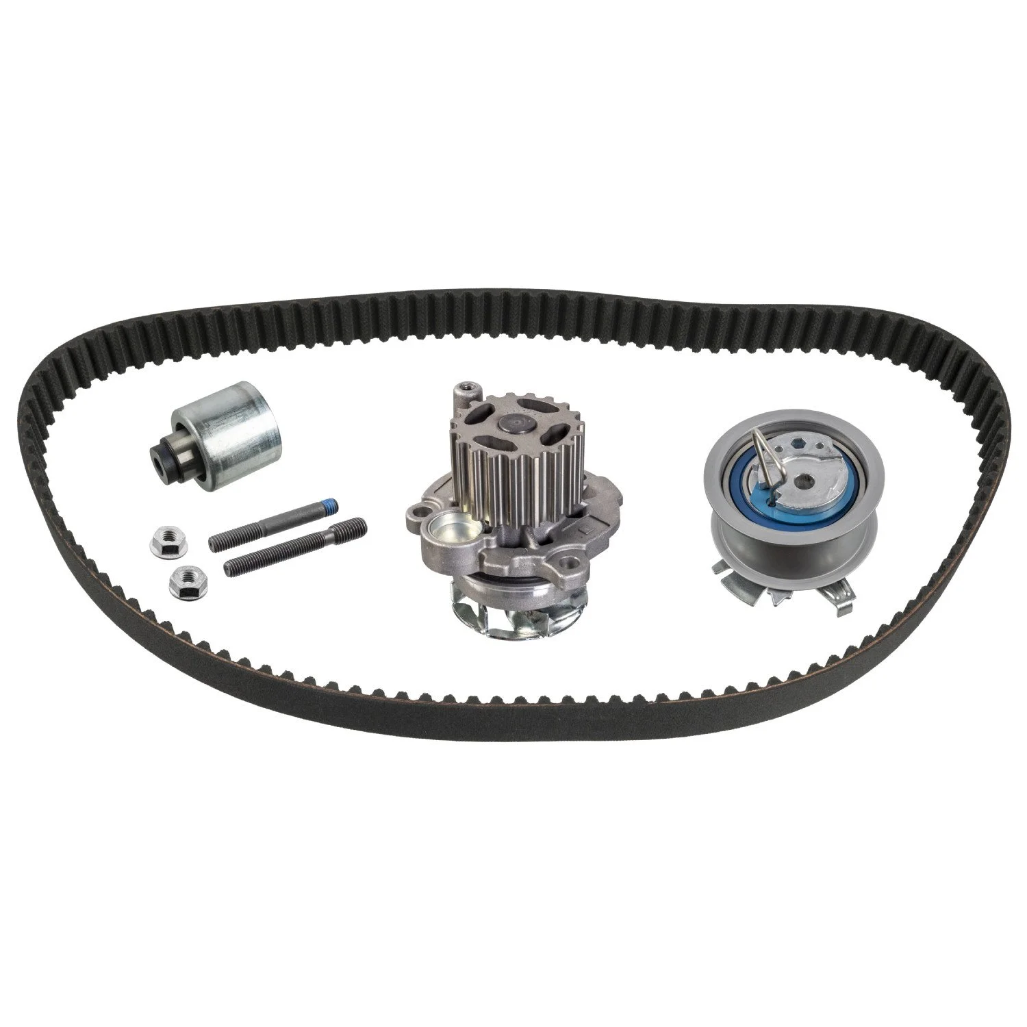 Комплект ременя ГРМ з водяним насосом FEBI BILSTEIN 45133 для AUDI FORD SEAT SKODA VW, фото №1
