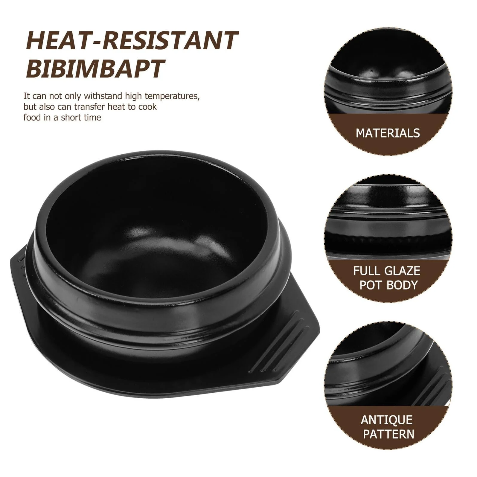 Каструля NUOBESTY керамічна антипригарна легка для тушкування в комплекті з ложкою та підставкою, фото №3 Каструля NUOBESTY керамічна антипригарна легка для тушкування в комплекті з ложкою та підставкою, фото №3