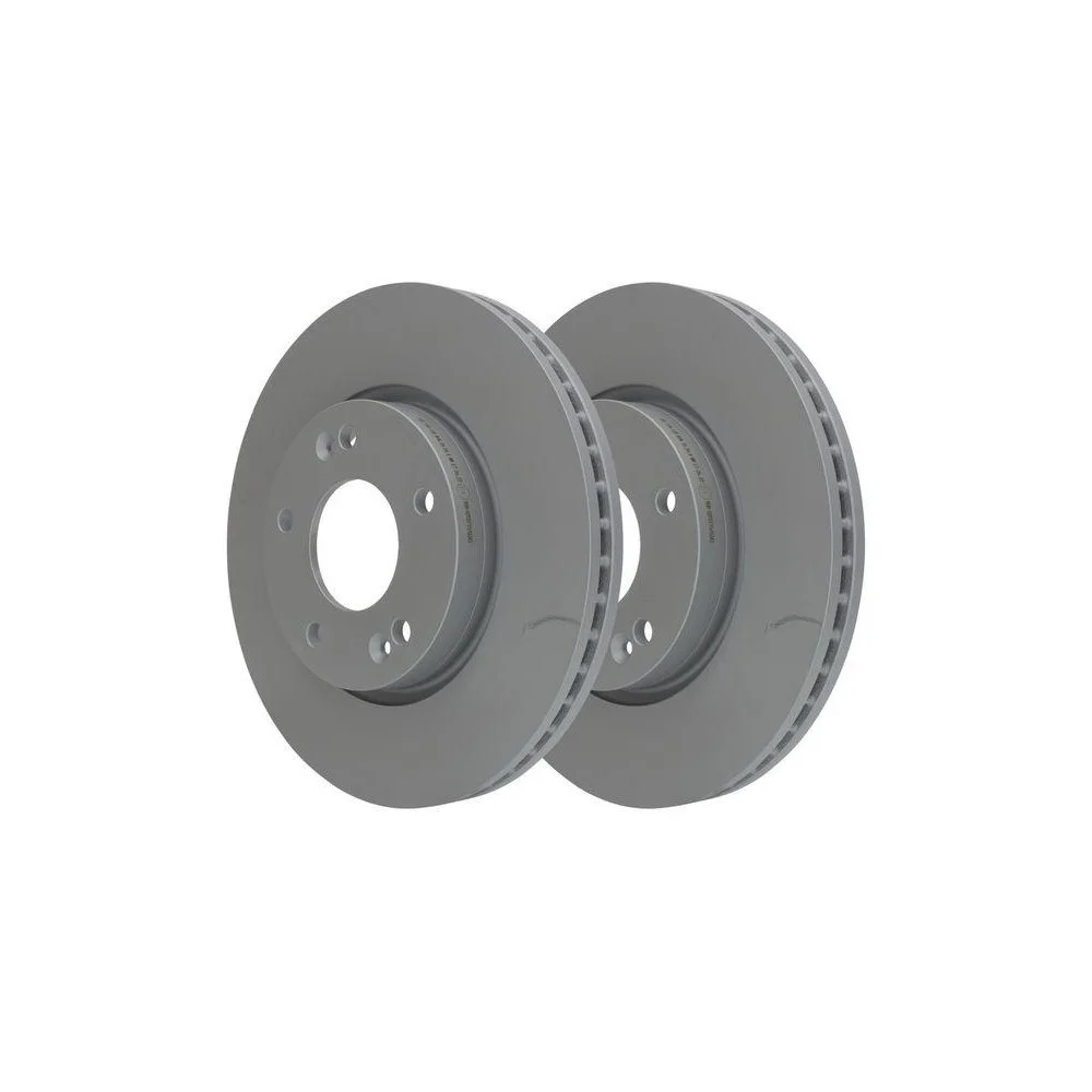 Тормозной диск ATE 24.0126-0128.1 для HYUNDAI KIA передняя ось, фото №1