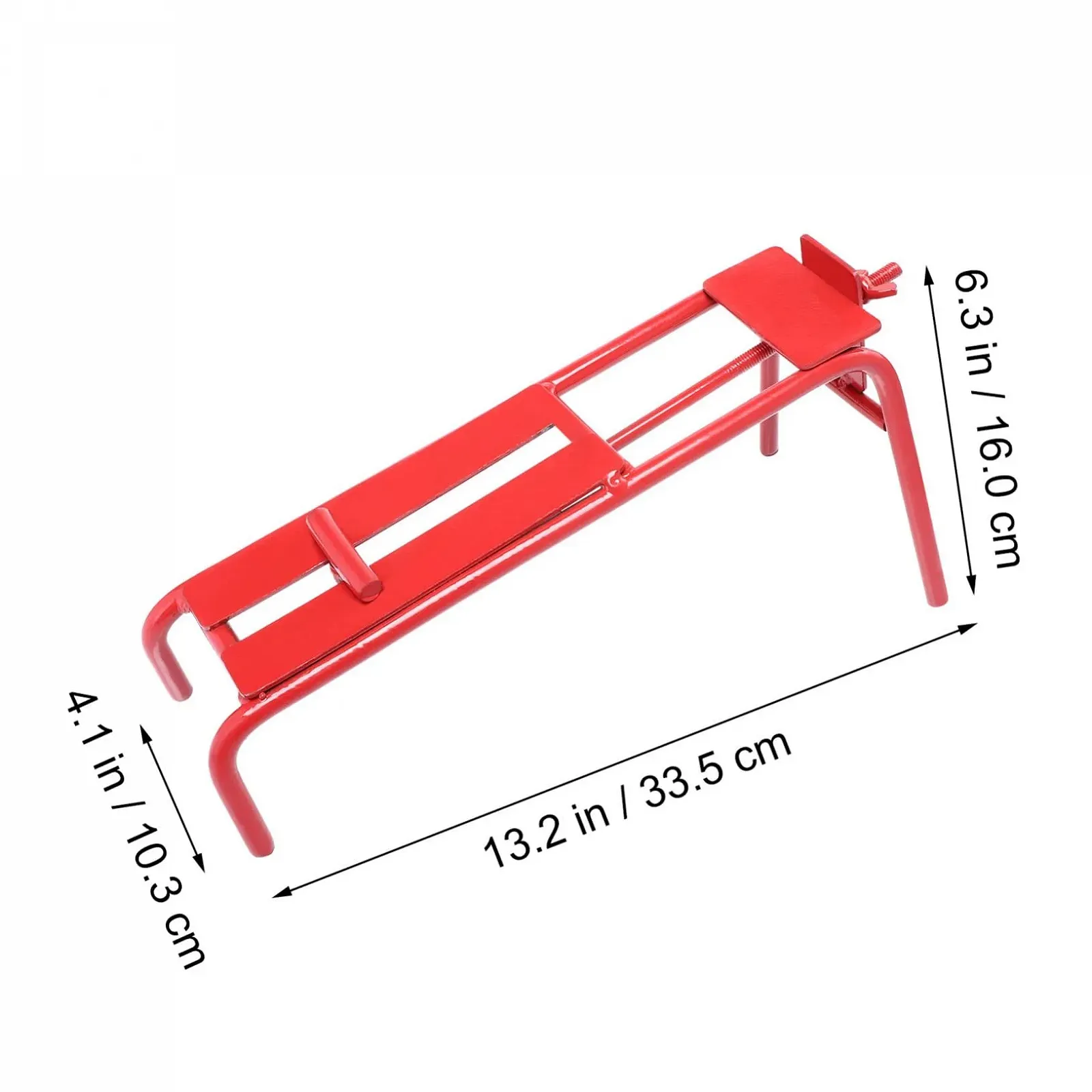 Тримач для точильного каменю Універсальний Сталевий Червоний Нержавіюча сталь, фото №2
