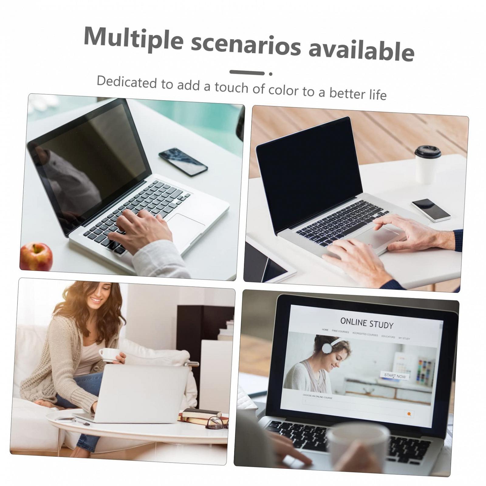 Підставка для ноутбука Vaguelly, регульована по висоті, з алюмінієвого сплаву, складаний, фото №5