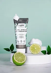 Лосьон для рук I Love Naturals Лайм, Имбирь и Кардамон для сухой кожи, увлажняющий лосьон с маслом ши и кокосовым маслом, 100 мл synthetic.ua - Фото 1