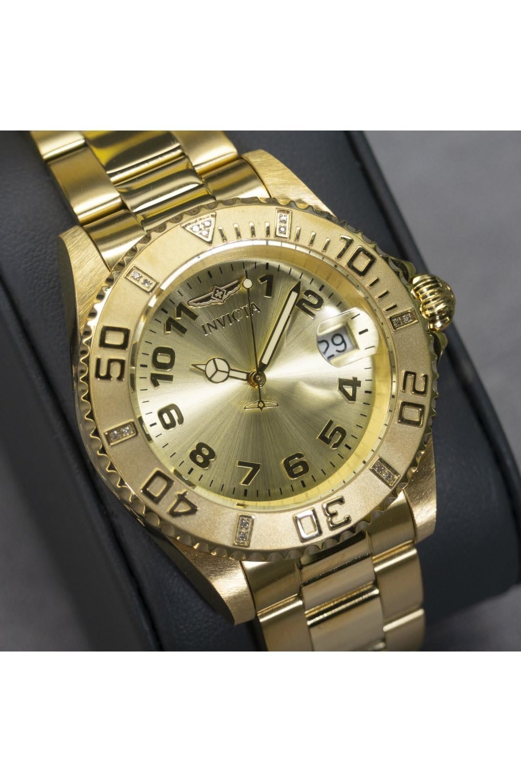 Часы Invicta Pro Diver женские 40 мм с 15 бриллиантами, фото №4