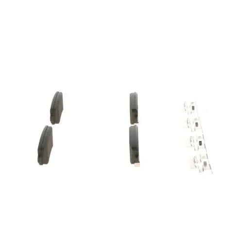 Комплект гальмівних колодок дискового гальма BOSCH 0 986 424 124 для OPEL SAAB VAUXHALL HOLDEN, фото №4 Комплект гальмівних колодок дискового гальма BOSCH 0 986 424 124 для OPEL SAAB VAUXHALL HOLDEN, фото №4