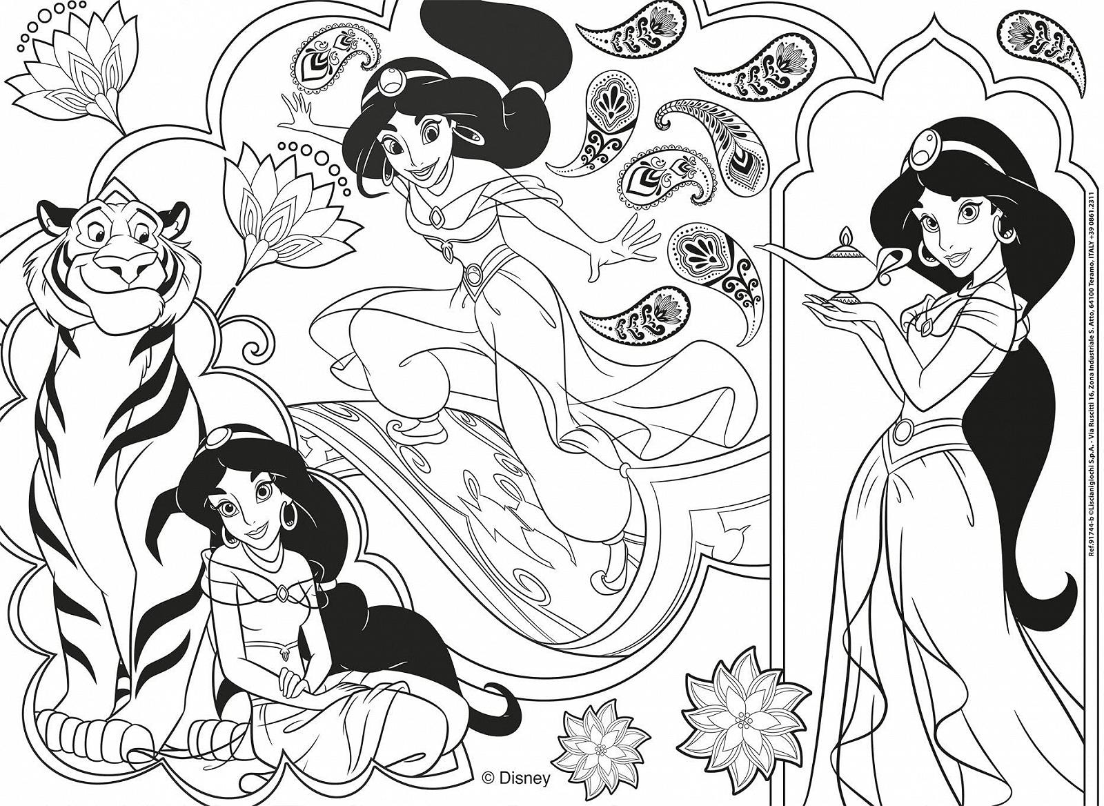 Пазл Lisciani Disney Princesses 4 x 48 элементов (192 элемента) 2 в 1 двусторонний с раскраской от 3 лет 35 x 25 см, фото №6 Пазл Lisciani Disney Princesses 4 x 48 элементов (192 элемента) 2 в 1 двусторонний с раскраской от 3 лет 35 x 25 см, фото №6