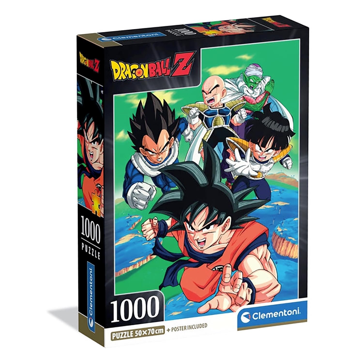 Пазл Clementoni Dragon Ball Z 1000 деталей Compact Box 37051, фото №1