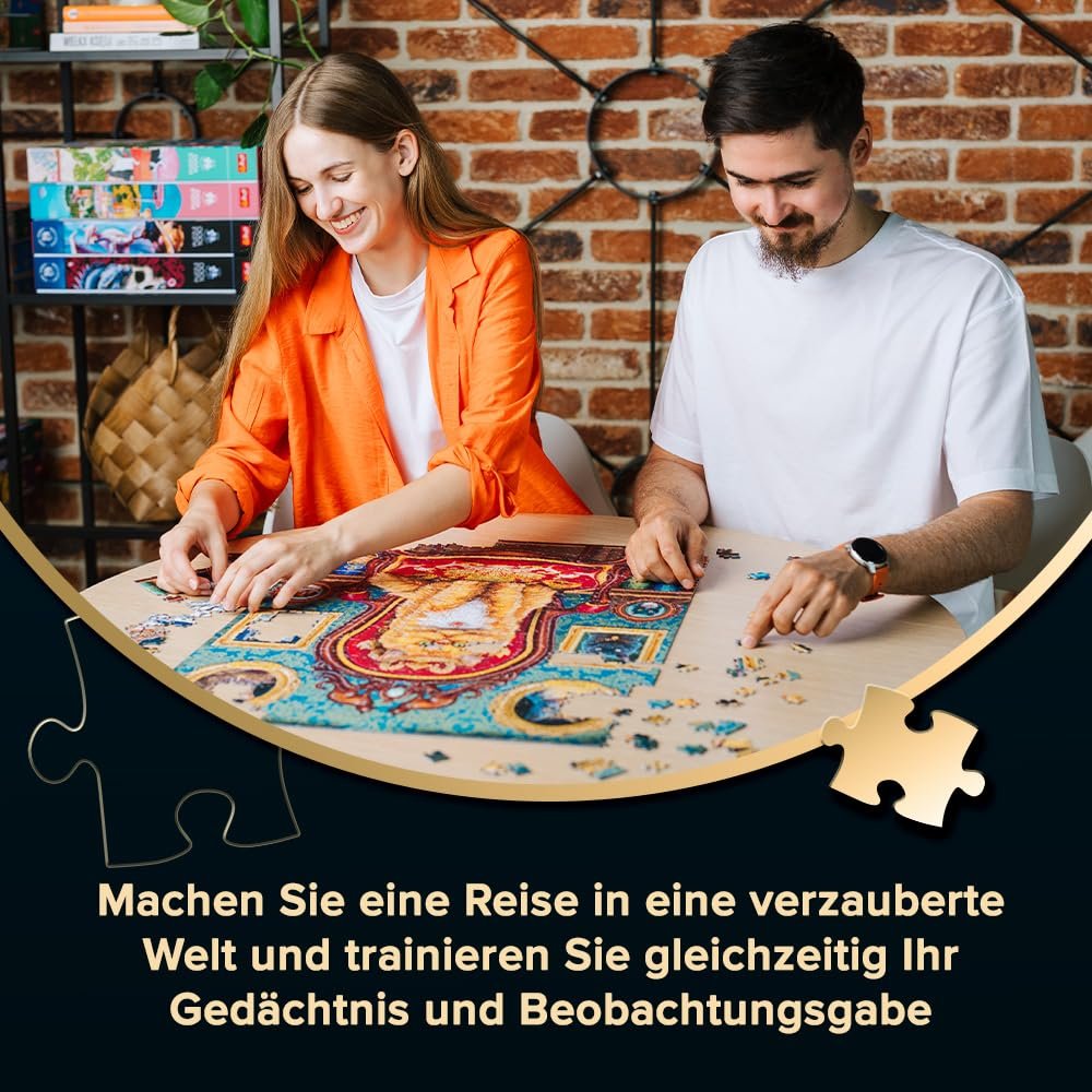 Пазл Trefl Premium Plus Quality Magic Collection: Magic Pictures Witch Apprentice 1000 елементів Lisa Parker, фото №6