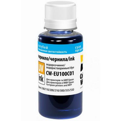 Чернила Colorway Epson L100/L200Cyan CW-EW101C01, фото №1