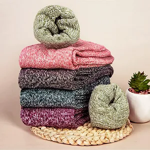 Шкарпетки YSense Snug зимові вовняні жіночі, 5 пар synthetic.ua - Фото 1