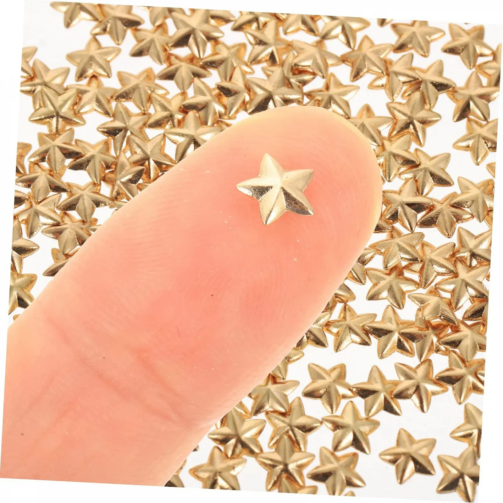 Прикраса для нігтів Метал Pentagram Mikinona 200 шт, фото №7