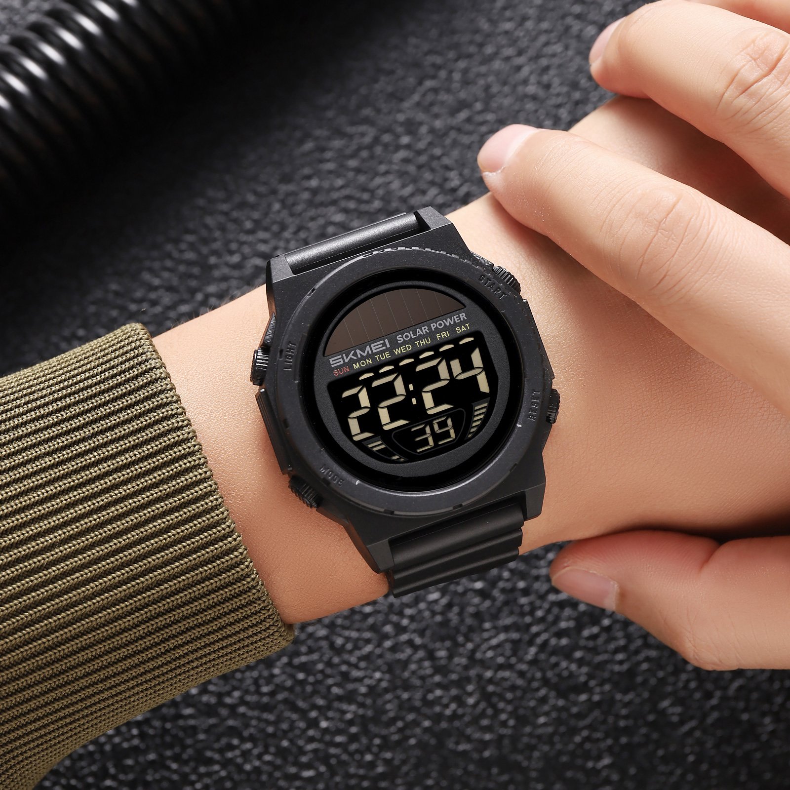 Годинник Skmei 2358BKBK Black, фото №4