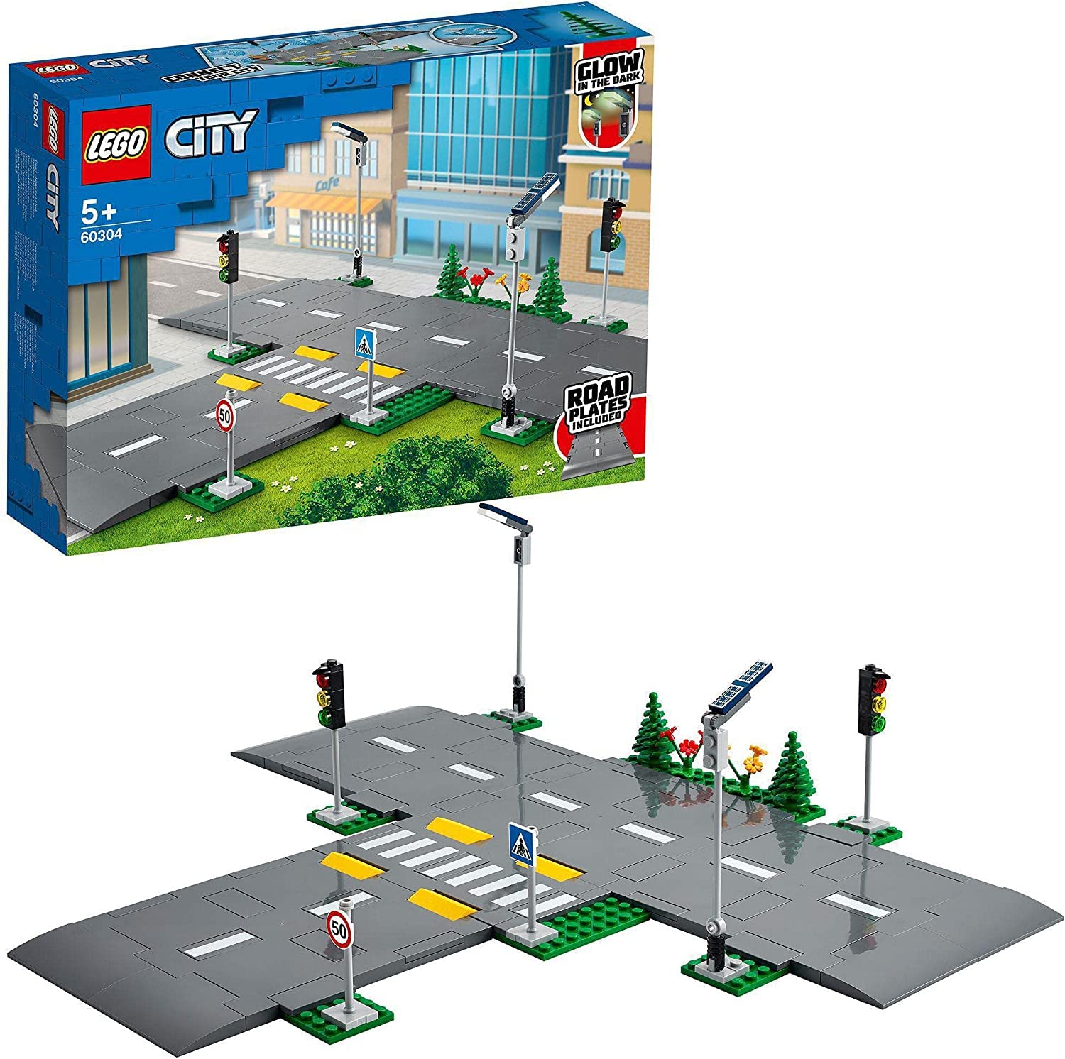 Набор Ameet Verlag Lego City Road Intersection with Traffic Lights 60304 + Children's Playground 30588, фото №3