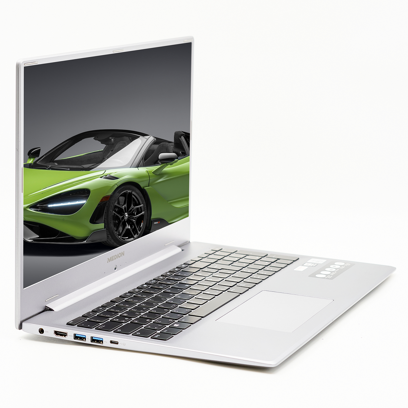 Игровой ноутбук 17.3" Medion AKOYA P17605 Intel i5-10210U ОЗУ 16 ГБ SSD 512 ГБ Nvidia GeForce Win10 Металлический корпус, фото №2
