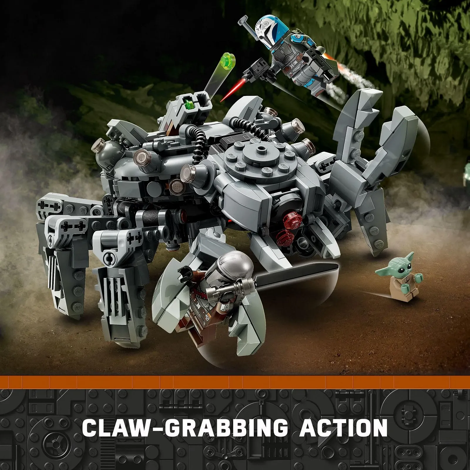 Конструктор LEGO Star Wars Spider Tank Мех для мальчиков и девочек от 9 лет 75361, фото №4