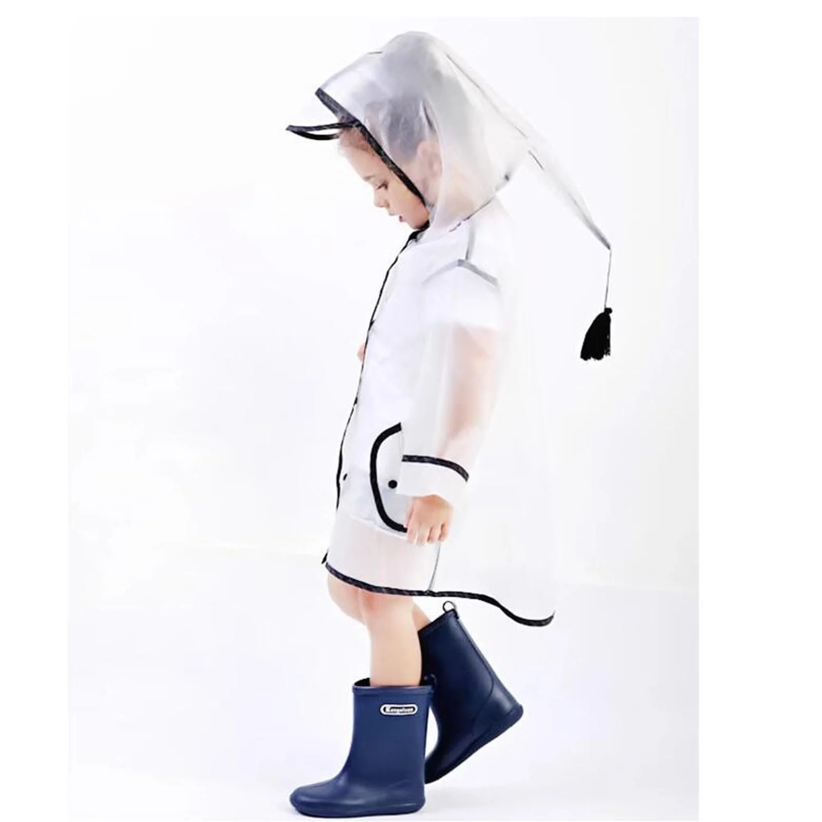 Дитячий дощовик для хлопчиків Великий дитячий дощовик-пончо, фото №4 Дитячий дощовик для хлопчиків Великий дитячий дощовик-пончо, фото №4