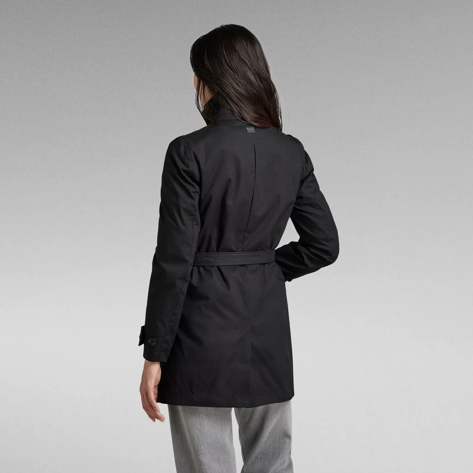 Жіноча куртка G‑Star RAW Minor Trench Dark Black - S, фото №3 Жіноча куртка G‑Star RAW Minor Trench Dark Black - S, фото №3