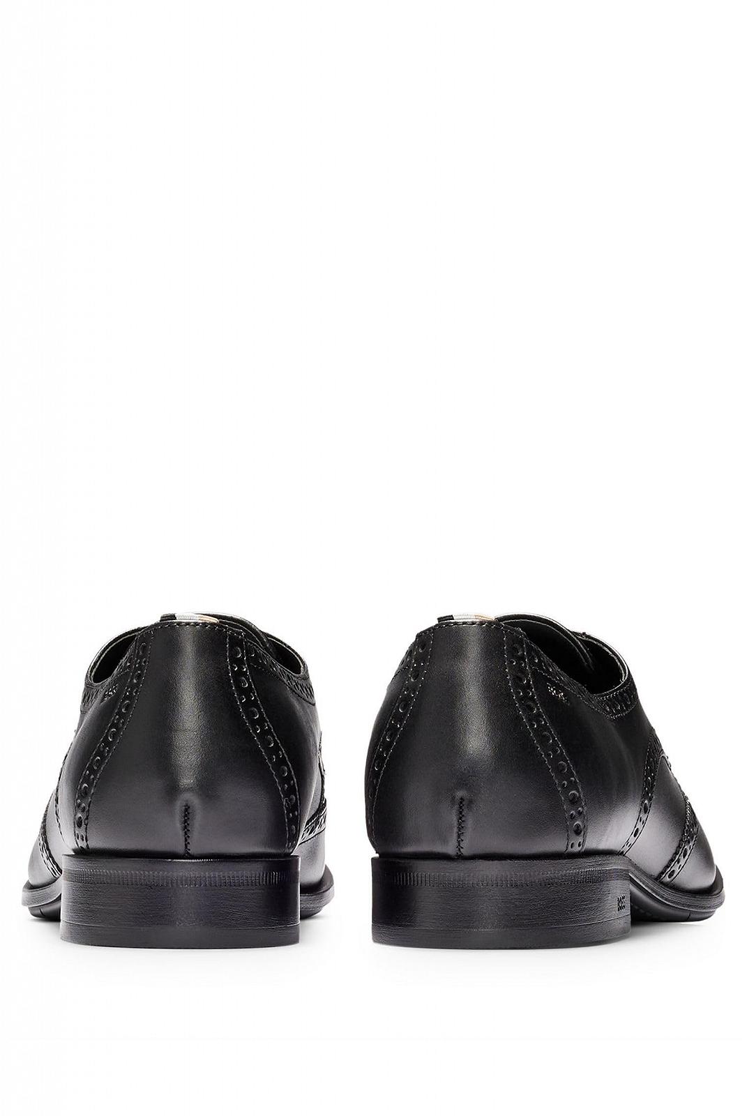 Туфли BOSS Colby Derb из кожи с деталями "Будапешт", фото №5 Туфли BOSS Colby Derb из кожи с деталями "Будапешт", фото №5