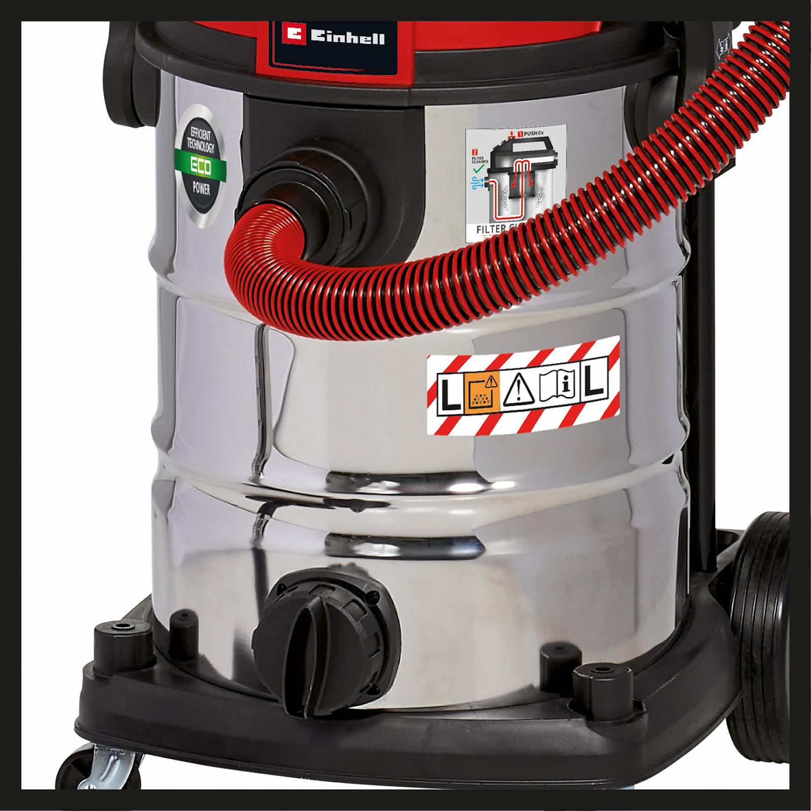 Пылесос Einhell TE-VC 2230 SACL Wet/Dry 1,400 Вт 30 л автоматический, фото №3