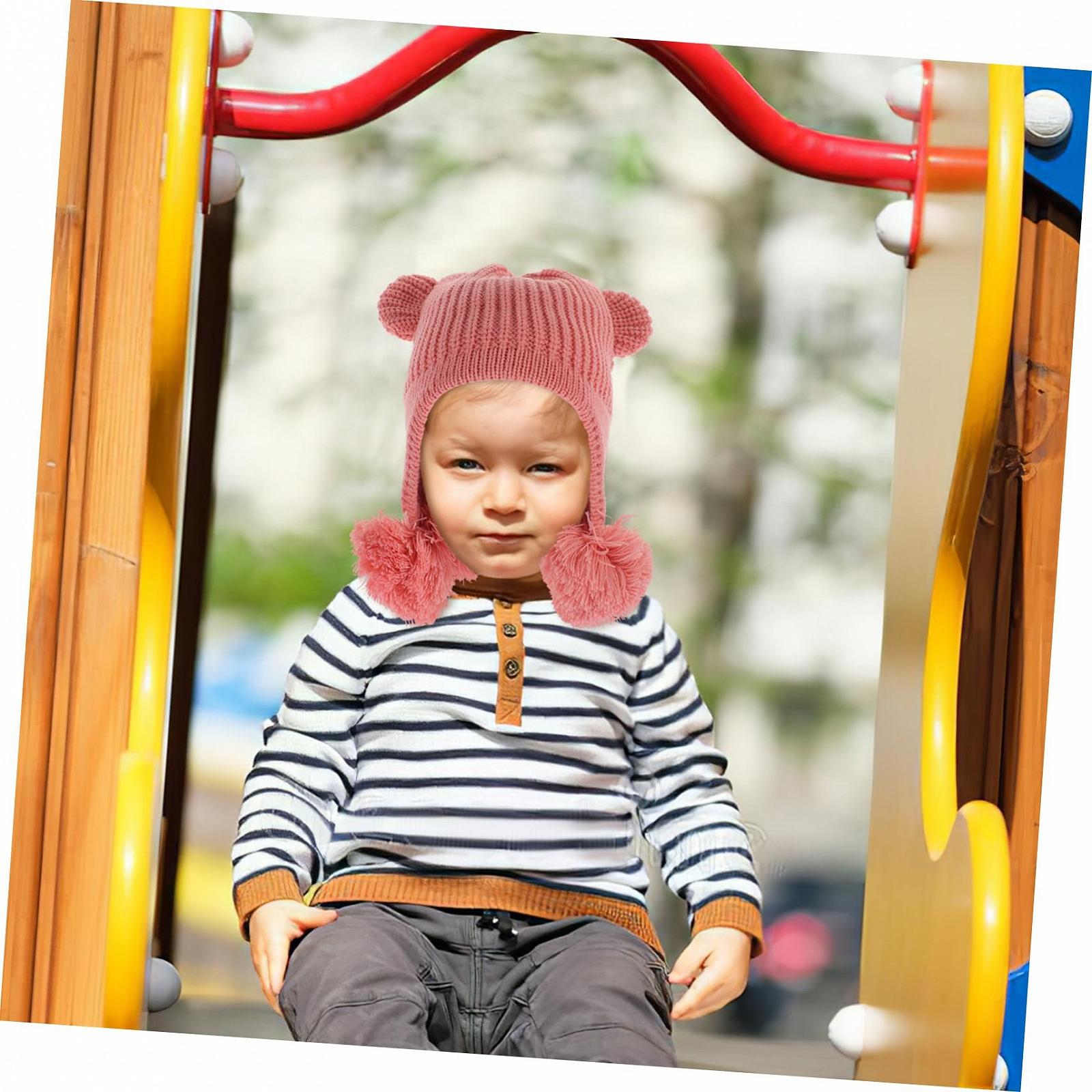 Шапка для дівчинки TOYANDONA Зимова, фото №6 Шапка для дівчинки TOYANDONA Зимова, фото №6