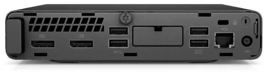 Міні ПК HP EliteDesk 800 G4 / Intel Core i7-8700K / RAM 16GB / SSD 256GB / 2 x DisplayPort / 1 x LAN / Windows 11 Pro / Чорний, фото №4 Міні ПК HP EliteDesk 800 G4 / Intel Core i7-8700K / RAM 16GB / SSD 256GB / 2 x DisplayPort / 1 x LAN / Windows 11 Pro / Чорний, фото №4