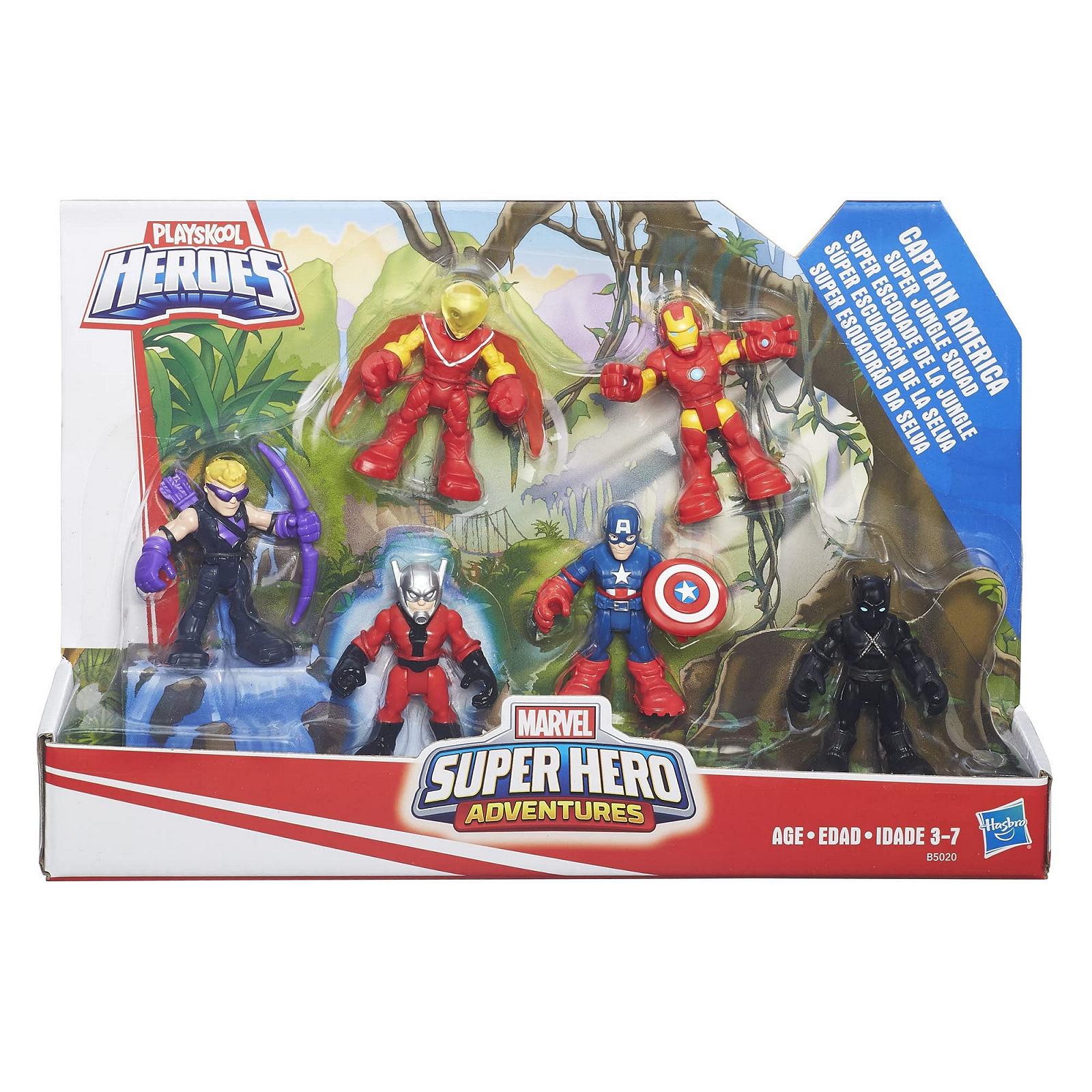 Фігурка Playskool Heroes Super Hero Adventures Капітан Америка Super Jungle Squad, фото №2