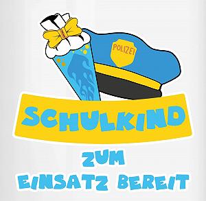Кружка 325 мл - Подарок на Первый день в школу - Готовый к использованию школьник со школьным кульком Полиция - 325 мл - Светло-зеленый - Чайная чашка 1 Класс Q9061 Шоколадная чашка для младшей школы synthetic.ua - Фото 1