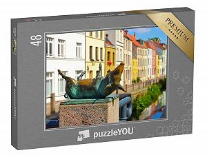 Купить Пазл puzzleYOU "Старый город Висмар в Северной Германии со Свиным мостом" 48 деталей - Фото 1 Пазл puzzleYOU "Старый город Висмар в Северной Германии со Свиным мостом" 48 деталей - Фото 1