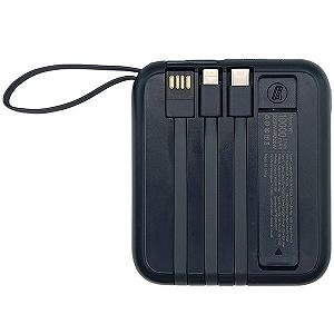 Міні-повербанк з кабелем та швидкою зарядкою 10000 мАг 20w Yoobao W1 PD+QC Magsafe Темно-синій synthetic.ua - Фото 1