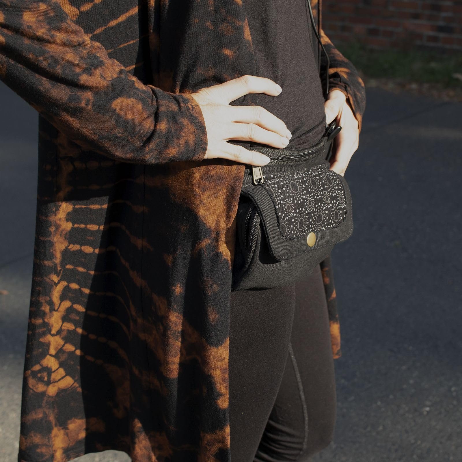 Сумка Freak Scene Flint Belt Bag Boho черный, фото №7