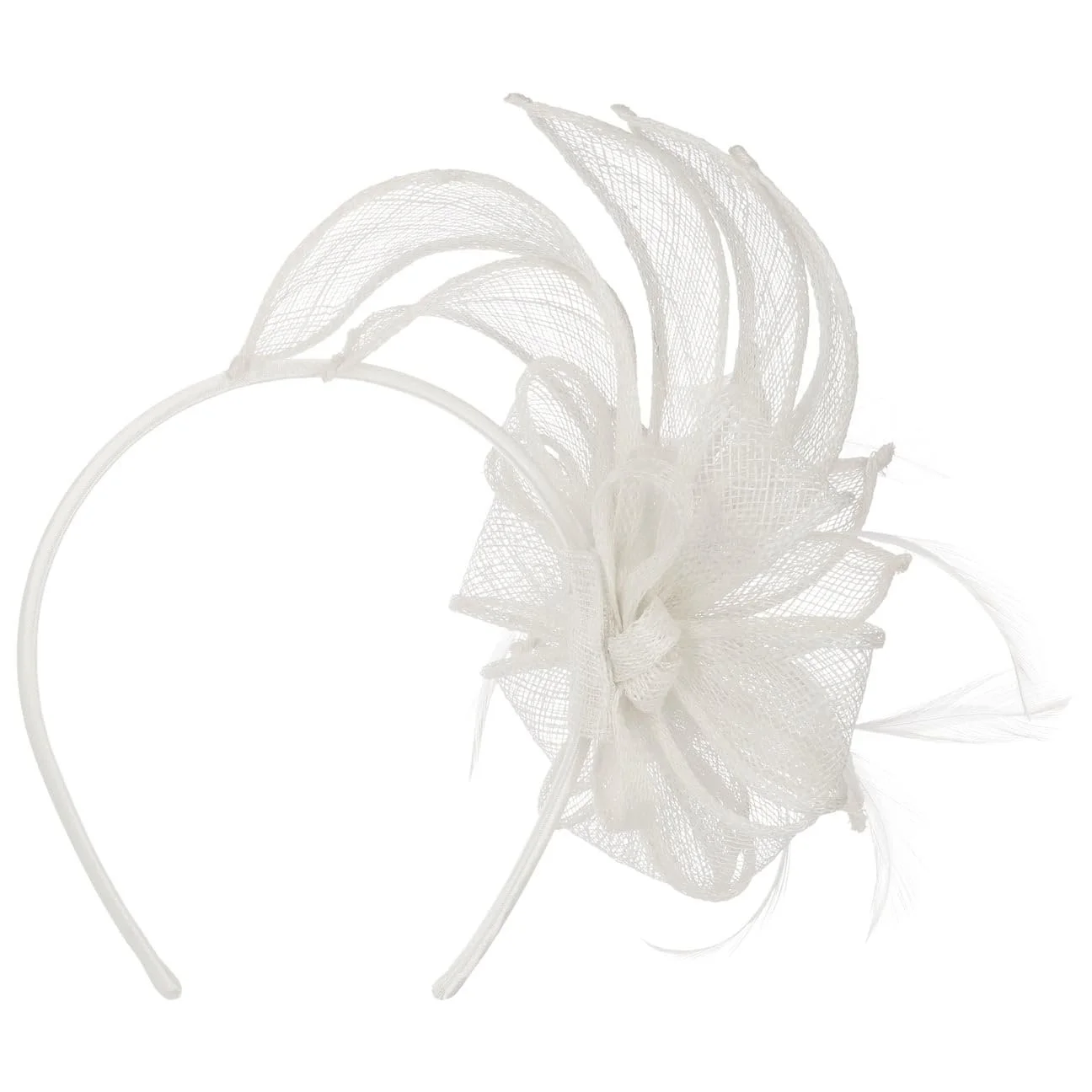 Обруч Seeberger Vanola Sinamay Fascinator, Білий, фото №3 Обруч Seeberger Vanola Sinamay Fascinator, Білий, фото №3